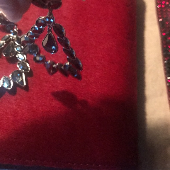 Authentic Swarovski black/gray  earrings - Picture 6 of 10